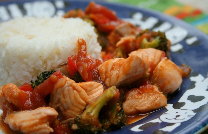 Sweet & Sour Fish with Rice